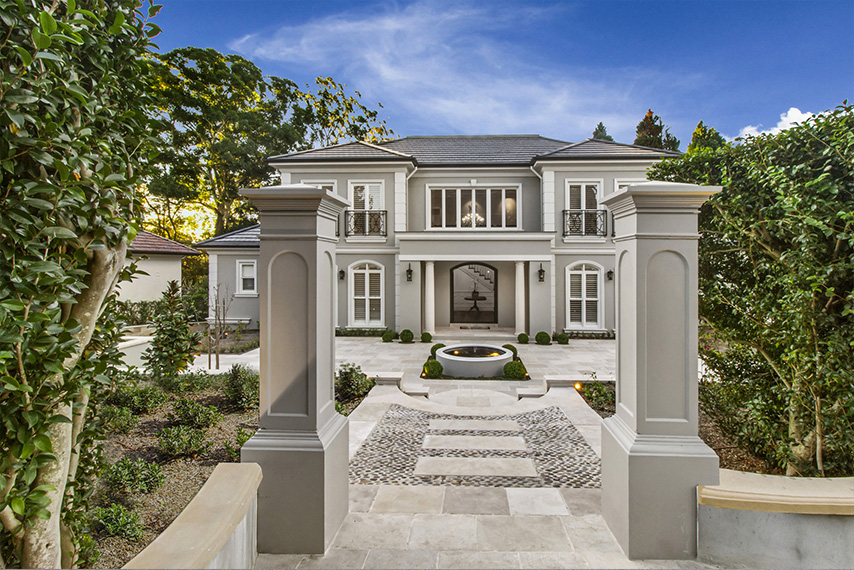 Chateau Architects + Builders Pymble Home - French Provincial